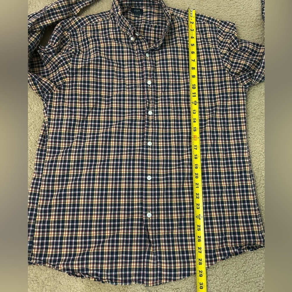 J. Crew Men’s XL Slim Fit Long Sleeve Button Down Shirt - Picture 7 of 8